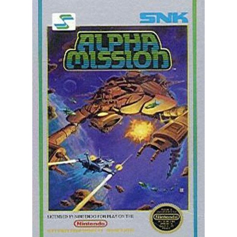 Nintendo Nes Alpha Mission (cartridge Only) - 018484145001