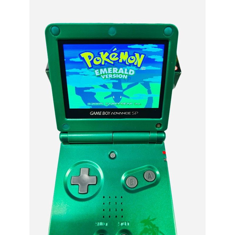 steekpenningen Terminologie Diakritisch Limited Edition Gameboy Advance SP Rayquaza - Emerald Gameboy SP Bundle*