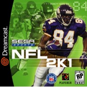 Sega Dreamcast NFL 2K1 - New Sealed Original Print