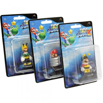 Mario Galaxy 2 Mini Figures - Wave 1 - 24 Case Pack