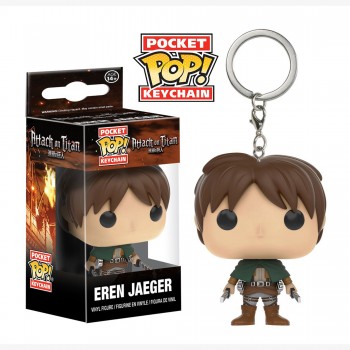 Toy - Pocket POP Keychain - Vinyl Figure - Attack On Titan - Erin Jaeger