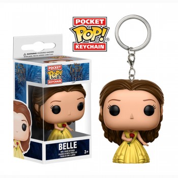 Toy - Pocket POP Keychain- Vinyl Figure - Beauty&Beast - Belle