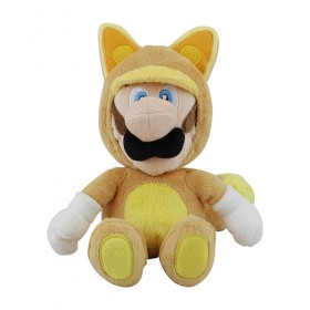 Super Mario Kitsune Luigi13" Plush Toy by Nintendo