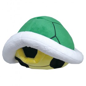 Toy - Super Mario - Plush - Green Koopa Shell Pillow (Nintendo)