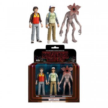 Toy - Action Figure - Stranger Things - Will - Dustin - Demogorgon - 3 pk