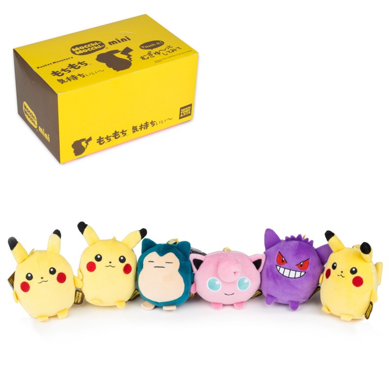 Toy Plush Pokemon 5 Mocchi Mocchi Plush Assortment Pdq 6pc