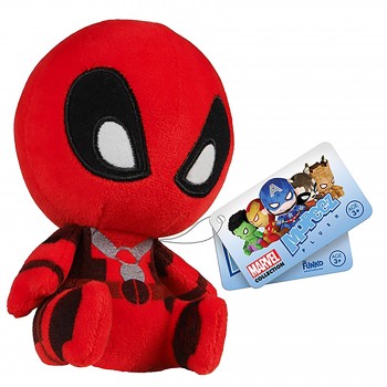 Toy - Plush - Mopeez - Marvel - Deadpool - Red