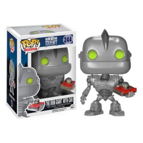 Toy - POP - Vinyl Figure - The Iron Giant - Iron Giant With Car