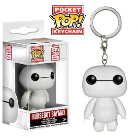 Toy - Pocket POP Keychain- Vinyl Figure - Big Hero 6 - Nursebot Baymax