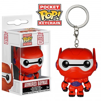 Toy - Pocket POP Keychain- Vinyl Figure - Big Hero 6 - Armored Baymax