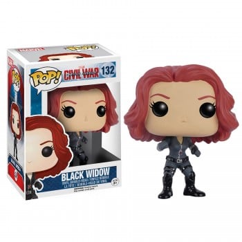 Toy - POP - Vinyl Figure - Marvel: Civil War - Black Widow