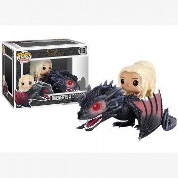 Toy - POP Rides - Vinyl Figure - Game Of Thrones - Drogon&Daenerys