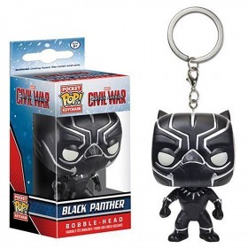 Toy - Pocket POP Keychain- Vinyl Figure - Civil War - Black Panther