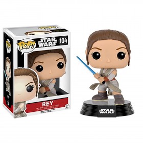 Toy - POP - Vinyl Figure - Star Wars: The Force Awakens - Rey Lightsaber