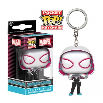 Toy - Pocket POP Keychain- Vinyl Figure - Marvel - Spider-Gwe