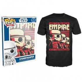 Novelty - Funko - T-Shirt - POP - Size Medium - Star Wars - Stormtrooper Emp