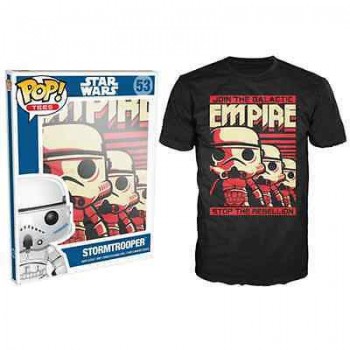 Novelty - Funko - T-Shirt - POP - Size Medium - Star Wars - Stormtrooper Emp