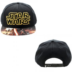 Novelty - Hats - Star Wars: The Force Awakens - Poster Sublimated Snapback