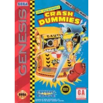 Sega Genesis - The Incredible Crash Dummies Pre-Played - GEN