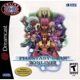 Sega Dreamcast Phantasy Star Online