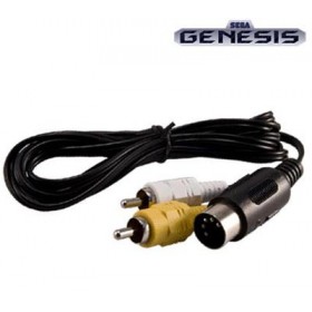 Genesis 1 AV Cable Original Model Sega Genesis TV Audio Video Cable