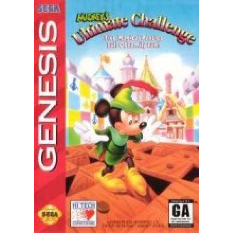 sega genesis mickey mouse game