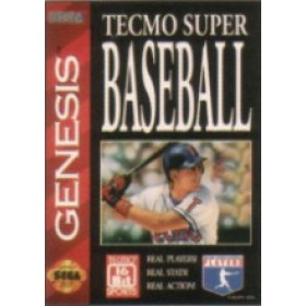 Sega Genesis Tecmo Super Baseball Pre-Played - GEN