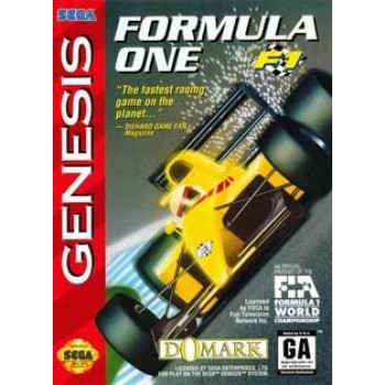 Sega Genesis Formula One Racing Pre-Played - GEN