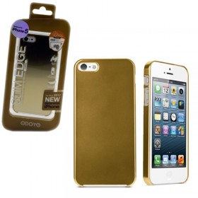 Iphone 5 Case Slim Edge Glitter Vegas Gold (odoyo)