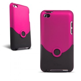 iPod Touch 4G Case Luxe Original Pink/Black (iFrogz)