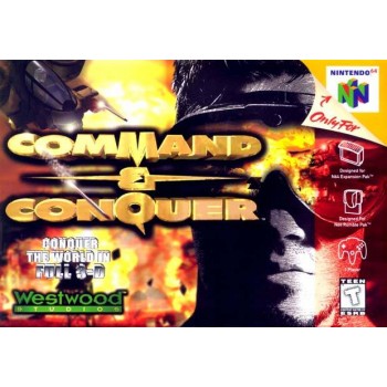 Nintendo 64 Collectible Command and Conquer (Factory Sealed!) - New Game