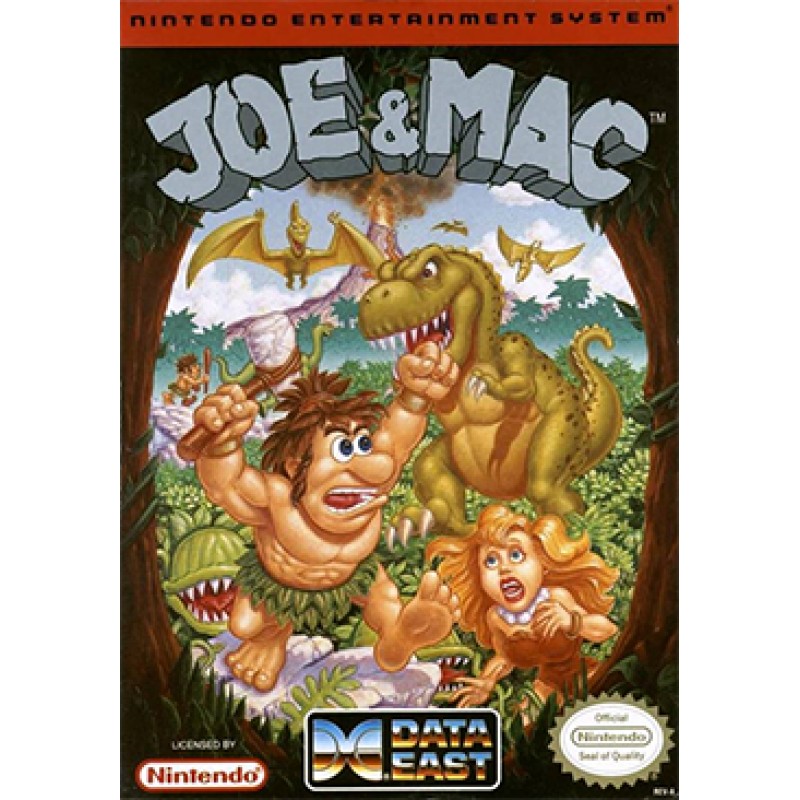 Original Nintendo Joe Mac Pre Played Nes