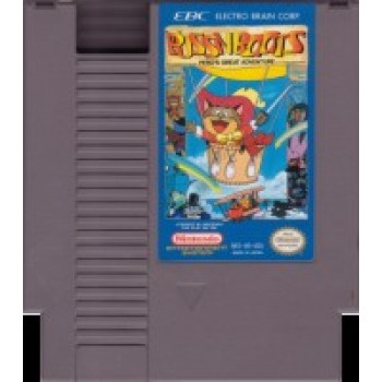 Original Nintendo Puss N Boots Pre-Played - NES