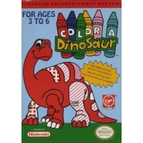 Original Nintendo Color A Dinosaur Pre-Played - NES