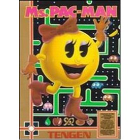 Original Nintendo Ms Pacman (Tengen) Pre-Played - NES