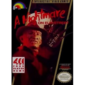 Original Nintendo A Nightmare on Elm Street Pre-Played - NES