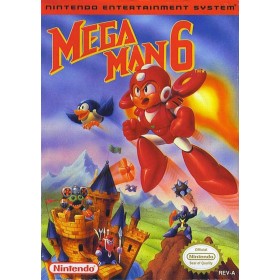 Original Nintendo Mega Man 6 Pre-Played - NES