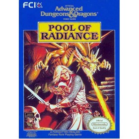 Nintendo NES Advanced Dungeons And Dragons Pool of Radiance (Cartridge Only)