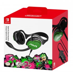 Switch - Headset - Splatoon 2 Splat & Chat Headset (Hori)