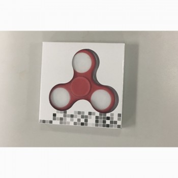 Novelty - Fidget Spinner - LED Light Up - Red