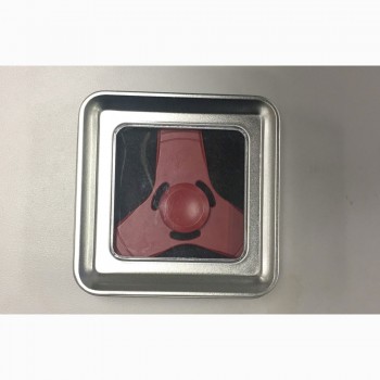 Novelty - Fidget Spinner - Tri-Metal Spinner - Red