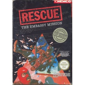 Original Nintendo Rescue: The Embassy Mission Pre-Played - NES