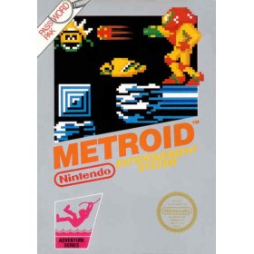 Original Nintendo Metroid Pre-Played - NES