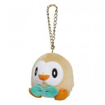 Toy - Plush - Pokemon - 3” Rowlet Plush Charms