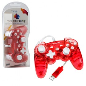 Ps3 Controller Rock Candy Red (pdp)