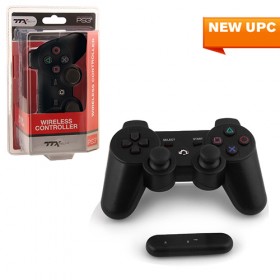 PS3 Controller Wireless 2.4 GHZ Controller Black (TTX Tech)