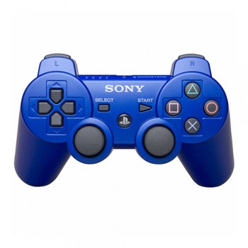 Ps3 Controller Wireless Dualshock 3 Blue Refurbished (sony)