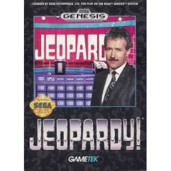 Jeopardy for Sega Genesis Pre-Played Original Packaging