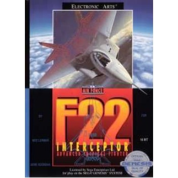 Sega Genesis F22 Interceptor Pre-Played - GEN