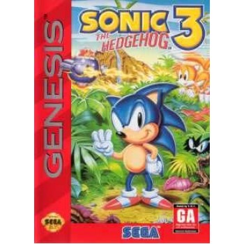 Sega Genesis Sonic The Hedgehog 3 Pre-Played - GEN